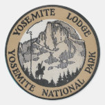 Vintage Travel - Yosemite stickers