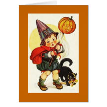 Vintage Trick or Treater Cards