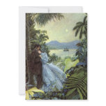 Vintage Tropical Love Invitation