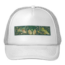 Vintage Twin Fishes Mesh Hat