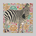 Vintage Twinkle  Zebra Art Canvas canvas prints