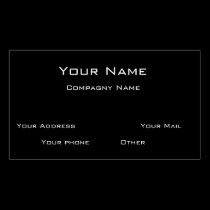 Vintage typewriter business cards