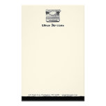 Vintage Typewriter Personalized Stationery