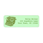 Vintage Typewriter Return Address Labels