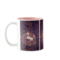 Vintage Unicorn In Captivity Tapestry Mug