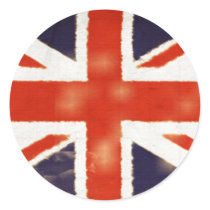 Vintage Union Jack Bumper Sticker