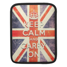 Vintage Union Jack flag Sleeve For iPads