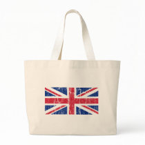 Vintage Union Jack Tote Bag
