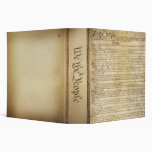 Vintage United States Constitution Binder
