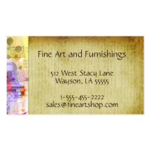 Vintage Urban Retro Business Card Template