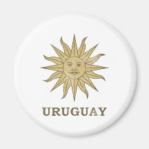Vintage Uruguay Magnet
