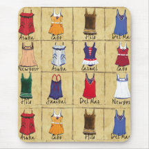 vintage Vacation mouse pad