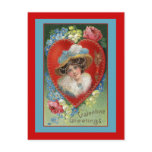 Vintage Valentine Art Greeting Cards Postcards