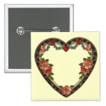 Vintage Valentine Button