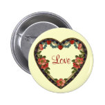 Vintage Valentine Button