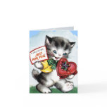 Vintage Valentine Card for Kids!