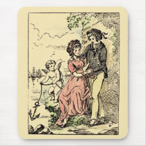 Vintage Valentine Mousepad
