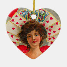 Vintage Valentine Ornament