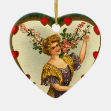 Vintage Valentine Ornament