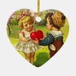 Vintage Valentine Ornament