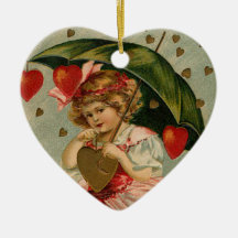 Vintage Valentine Ornament