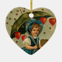 Vintage Valentine Ornament