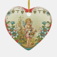 Vintage Valentine Ornament