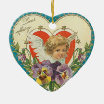 Vintage Valentine Ornament