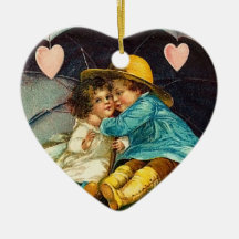 Vintage Valentine Ornament