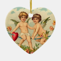 Vintage Valentine Ornament