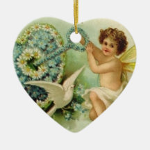 Vintage Valentine Ornament