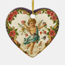 Vintage Valentine Ornament