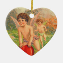 Vintage Valentine Ornament