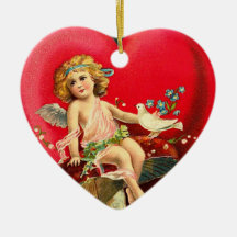 Vintage Valentine Ornament