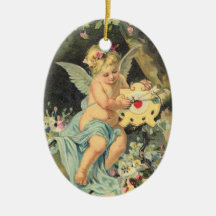 Vintage Valentine Ornament