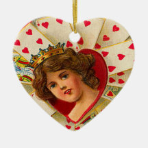 Vintage Valentine Ornament