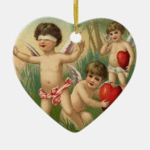 Vintage Valentine Ornament