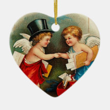 Vintage Valentine Ornament