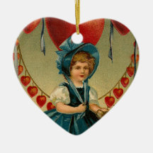 Vintage Valentine Ornament