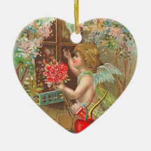 Vintage Valentine Ornament