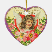 Vintage Valentine Ornament