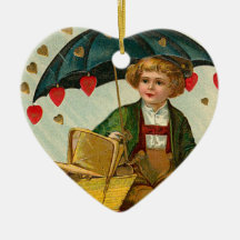 Vintage Valentine Ornament
