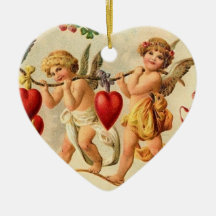 Vintage Valentine Ornament