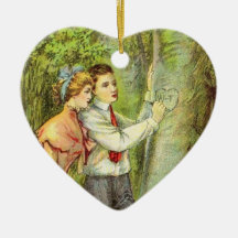 Vintage Valentine Ornament