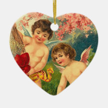 Vintage Valentine Ornament