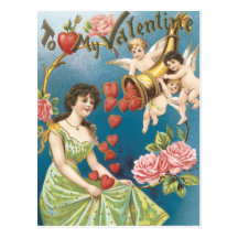 Vintage Valentine Postcard