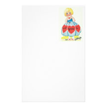 Vintage Valentine Stationery Design