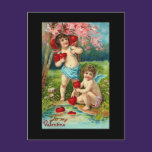Vintage Valentine's Cherubs postcards