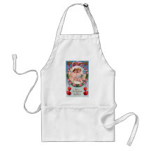 Vintage Valentine's Day Angels Apron