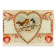 Vintage Valentine's Day Card
